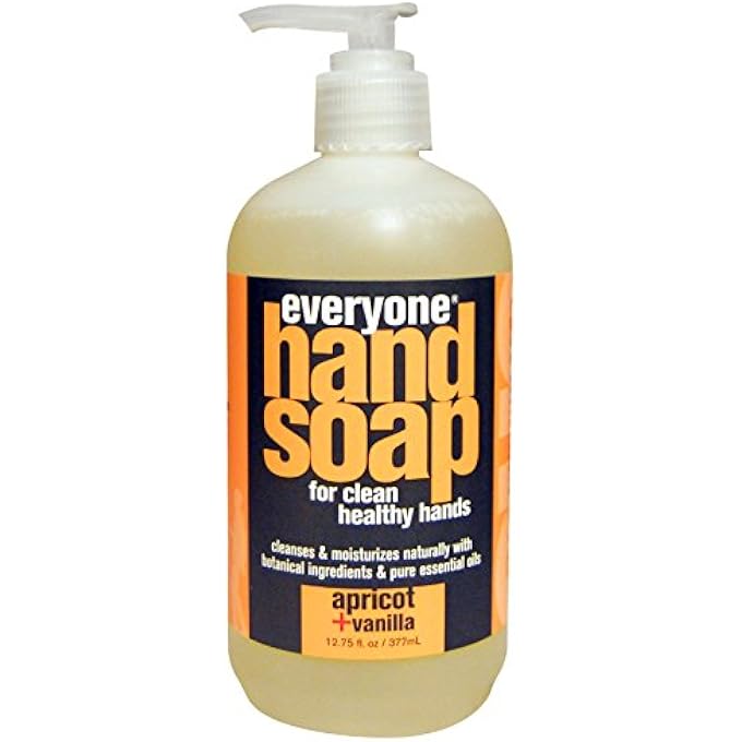 Everyone BOTANICAL LAVENDER + COCONUT HAND SOAP & BOTANICAL APRICOT + VANILLA HAND SOAP BUNDLE, 12.75 OZ EACH - Image 4